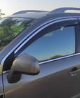 Opel Antara 2006-2017 гг. Ветровики с хромированным молдингом (4 шт, Niken) фото 5