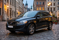 Volvo XC60 2009-2017 гг. Боковые Подножки Maydos V2 (2 шт., Алюминий и Нержавейка) фото 1