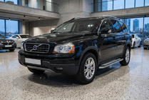 Volvo XC90 2002-2014 гг. Боковые Подножки Maydos V2 (2 шт., Алюминий и Нержавейка) фото 1