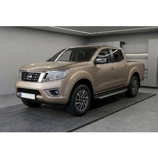 Боковые Подножки Maya V1 (2 шт., Алюминий) Nissan Navara/NP300 2016- гг. фото 1