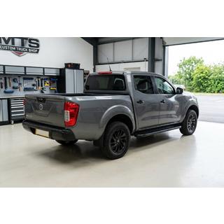 Боковые Подножки Bosphore Black (2 шт., Алюминий) Nissan Navara/NP300 2016- гг. фото 1