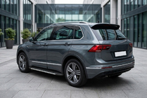 Volkswagen Tiguan 2016-2023 гг. Боковые Подножки Duru (2 шт., Алюминий) фото 1