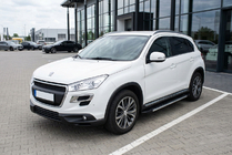 Peugeot 4008 2012-2017 гг. Боковые пороги RedLine V1 (2 шт., алюминий) фото 1