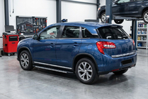 Citroen C-4 Aircross 2012-2017 гг. Боковые Подножки Duru (2 шт., Алюминий) фото 1