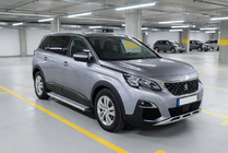 Peugeot 5008 2016-2023 гг. Боковые Подножки Maya V2 (2 шт., Алюминий) фото 1