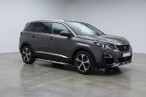 Peugeot 5008 2016-2023 гг. Боковые Подножки Sunrise (2 шт., Алюминий) фото 1