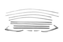 Skoda Superb 2015-2024 гг. Полный комплект хромированных окантовок окон нержавейка фото 4