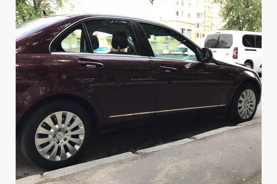 Mercedes C-class W204 2007-2015 гг. Накладки на дверные молдинги из нержавеющей стали (6 шт) Фото 4