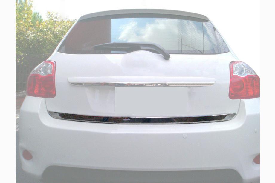 Toyota Auris 2007-2012 гг. Накладка на багажник нержавейка Image