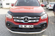 Mercedes X class 2017-2020 гг. Дефлектор капота (EuroCap) фото 14