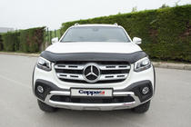 Mercedes X class 2017-2020 гг. Дефлектор капота (EuroCap) фото 2