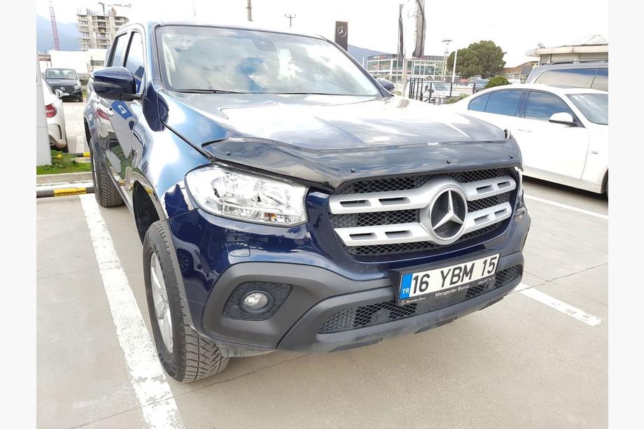 Mercedes X class 2017-2020 гг. Дефлектор капота (EuroCap) Фото 8