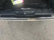 Mercedes Vito W639 2004-2014 гг. Накладка на задний бампер Черный Хром (OmsaLine, Нержавеющая сталь) фото 5