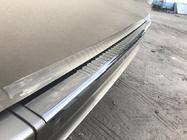 Mercedes Vito W639 2004-2014 гг. Накладка на задний бампер Черный Хром (OmsaLine, Нержавеющая сталь) фото 6