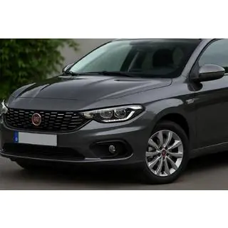 Накладки на Зеркала Черный Хром (2 шт., пластик) Fiat Tipo 2016- гг. фото 2