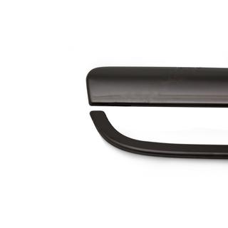 Накладка на заднюю ручку Черный Хром (нерж сталь) Mercedes Vito W639 2004-2014 гг. фото 3
