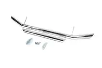 Toyota Land Cruiser 200 2007-2021 гг. Передняя Дуга ST014 (2007-2015 Нержавейка) фото 3