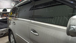 Mercedes GL class X164 2006-2012 гг. Нижние молдинги окон нержавейка (6 шт) фото 6