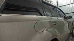 Mercedes GL class X164 2006-2012 гг. Нижние молдинги окон нержавейка (6 шт) фото 7