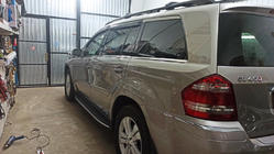 Mercedes GL class X164 2006-2012 гг. Нижние молдинги окон нержавейка (6 шт) фото 10