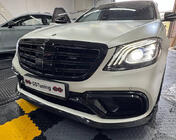Mercedes S-class W222 2013-2022 гг. Комплект обвеса S63 AMG (рестайлинг 2018) фото 28