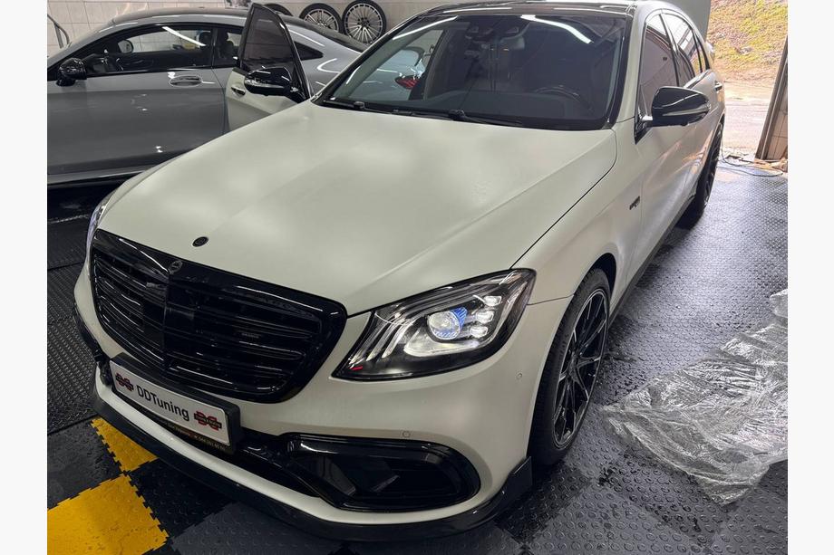 Mercedes S-class W222 2013-2022 гг. Комплект обвеса S63 AMG (рестайлинг 2018) Image