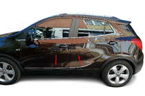Opel Mokka 2012-2021 гг. Молдинги на двери Tit-designs Нержавейка фото 1