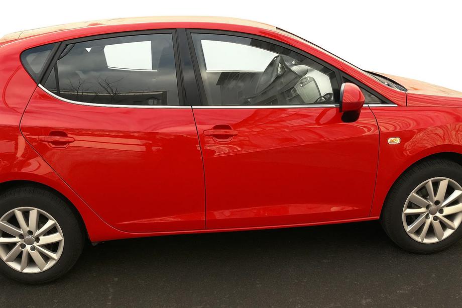 Seat Ibiza 2010-2017 гг. Окантовка окон нержавейка Image