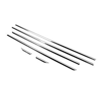 Окантовка окон нержавейка Seat Toledo 2012-2019 гг. фото 3