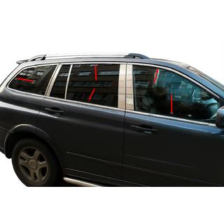 Полный комплект хромированных окантовок окон нержавейка SsangYong Kyron 2005-2014 гг.
