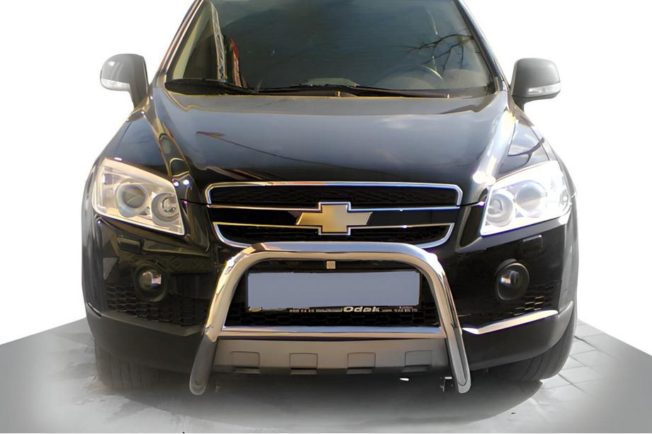 Chevrolet Captiva 2006-2019 гг. Передняя Дуга WT005 (Нержавейка) Image