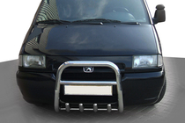 Fiat Scudo 1996-2007 гг. Кенгурятник QT006 (нержавейка) фото 1