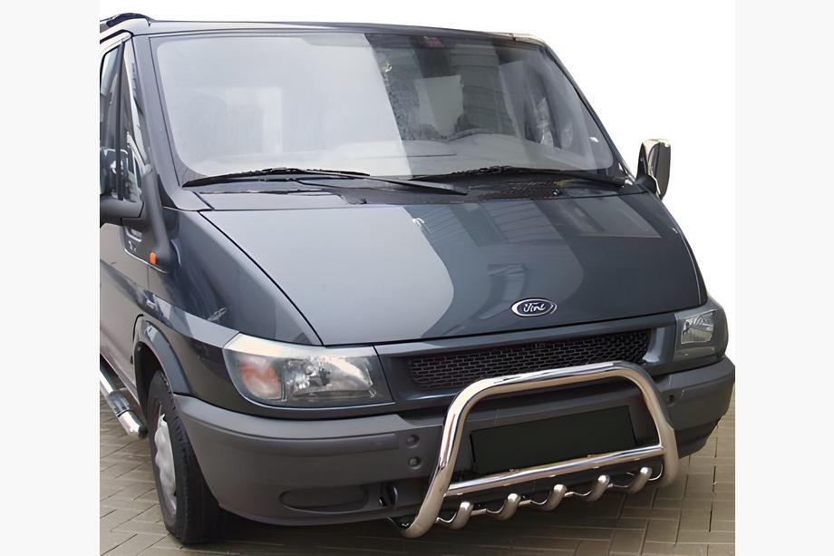 Ford Transit 2000–2014 гг. Кенгурятник WT003 (2000-2006, Нержавейка) Image