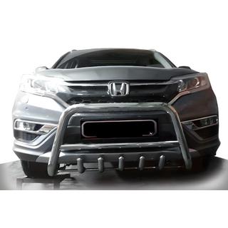 Передняя защита WT003 (2016-2019, Нержавейка) Honda CRV 2017-2022 гг. фото 1