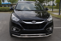 Hyundai IX-35 2010-2015 гг. Передняя Дуга ST014-2 (Нерж. Сталь) фото 1