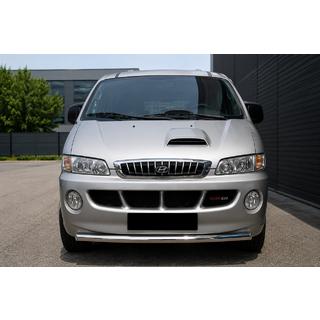Передняя защита ST008 (нержавейка) Hyundai H200, H1, Starex 1998-2007 гг.