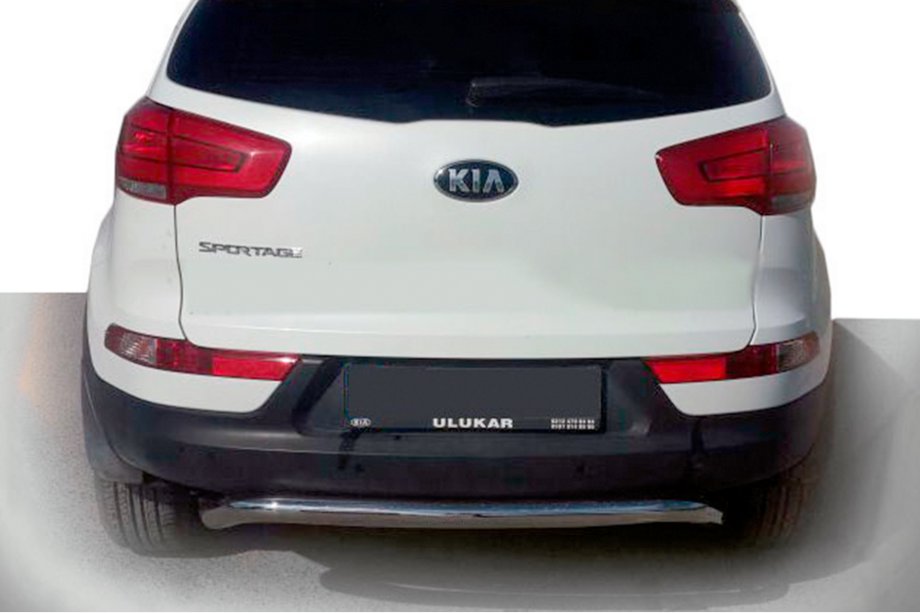 Kia Sportage 2010-2015 гг. Задняя дуга AK002-1 (нержавейка) Image