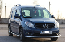 Mercedes Citan 2013-2021 гг. Передняя защита ST008 (нержавейка) фото 3