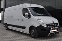 Renault Master 2011-2023 гг. Кенгурятник WT003 (нержавейка) Без надписи фото 2
