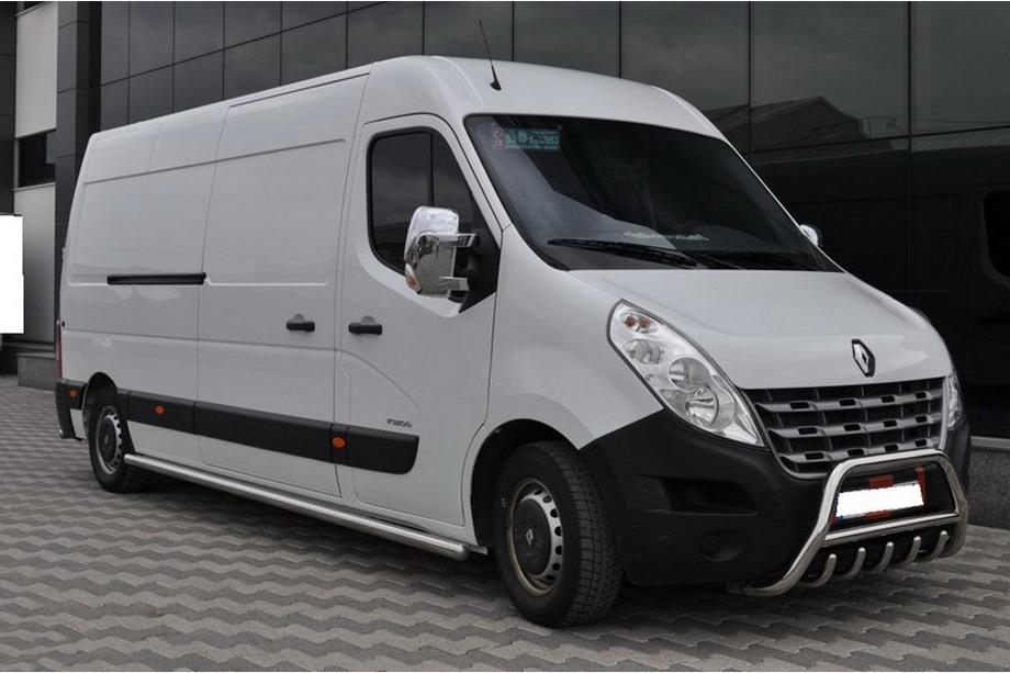 Renault Master 2011-2023 гг. Кенгурятник WT003 (нержавейка) Фото 2