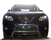 Nissan X-trail T32/Rogue 2014-2021 гг. Передний кенгурятник WT005 (нержавейка) фото 1