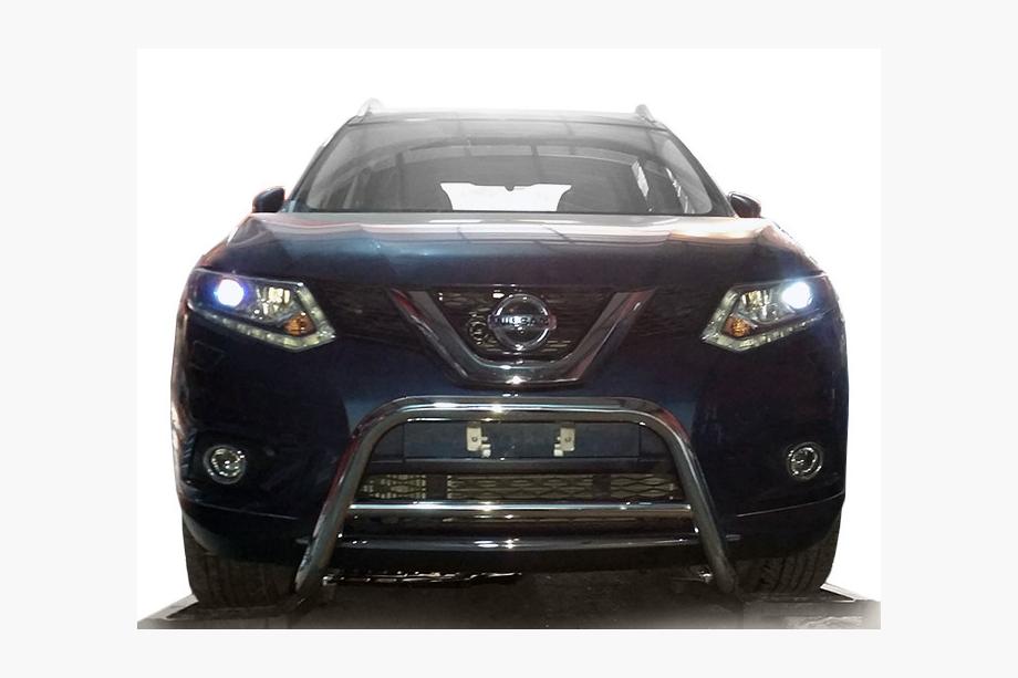 Nissan X-trail T32/Rogue 2014-2021 гг. Передний кенгурятник WT005 (нержавейка) Image