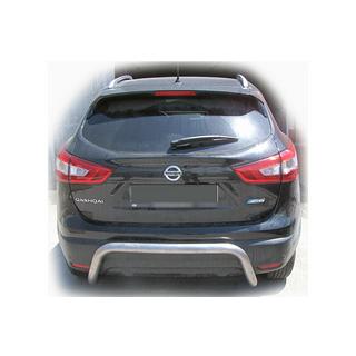 Задняя дуга AK007-2 (нержавейка) Nissan Qashqai 2014-2021 гг.