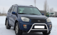Toyota Rav 4 2001-2005 гг. Кенгурятник WT005 (нержавейка) фото 3