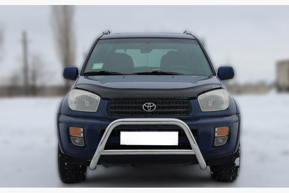 Toyota Rav 4 2001-2005 гг. Кенгурятник WT005 (нержавейка) Image