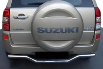 Suzuki Grand Vitara 2005-2017 гг. Задняя защита AK005-1 (нержавейка) фото 1