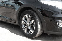 Renault Megane III 2009-2016 гг. Расширители арок (8 шт, черные) Хэтчбек – Металл фото 5