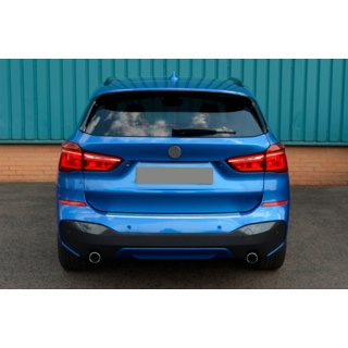 Накладка на задний бампер OmsaLine (нержавейка) фото 2