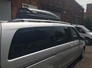 Mercedes Vito/V-class W447 2014- гг. Рейлинги Хром CAN Оригинальный Дизайн (Металлические Ножки) фото 2