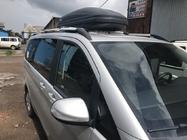 Mercedes Vito/V-class W447 2014- гг. Рейлинги Хром CAN Оригинальный Дизайн (Металлические Ножки) фото 4